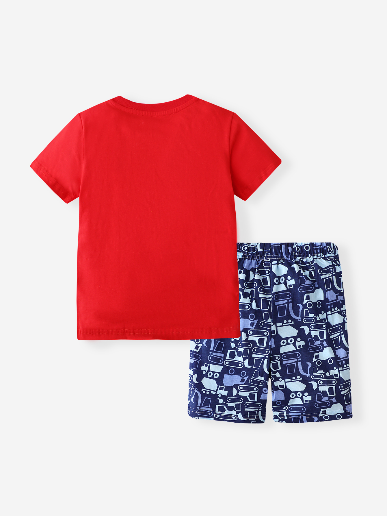 Children's Graphic Short Sleeve Tee and Shorts Set