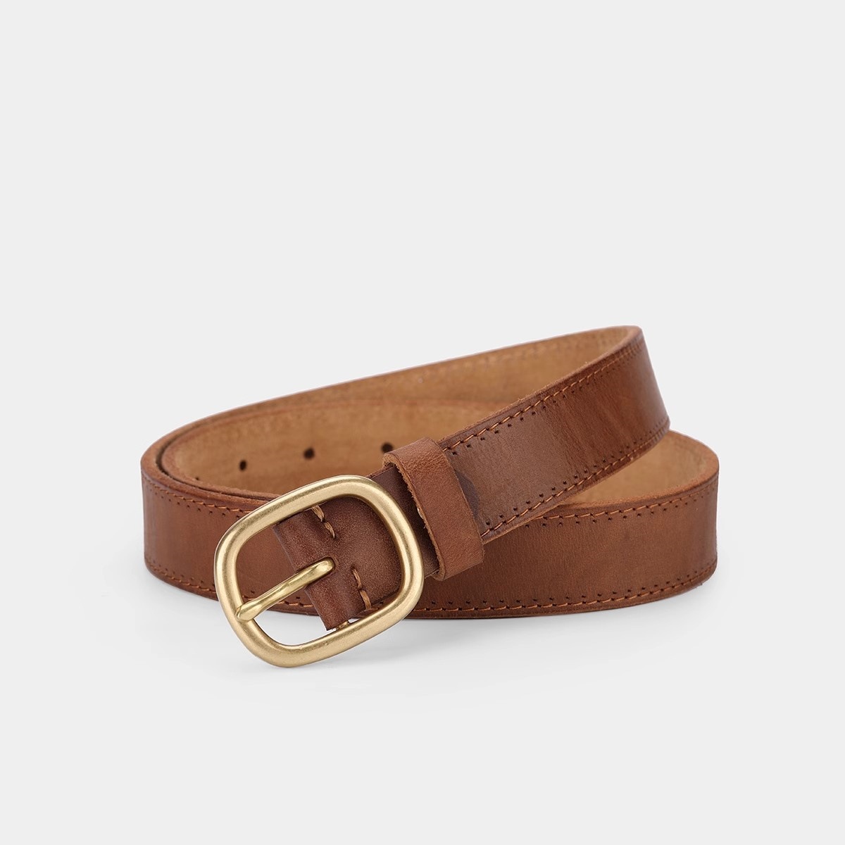 Vintage Style Golden Buckle Belt