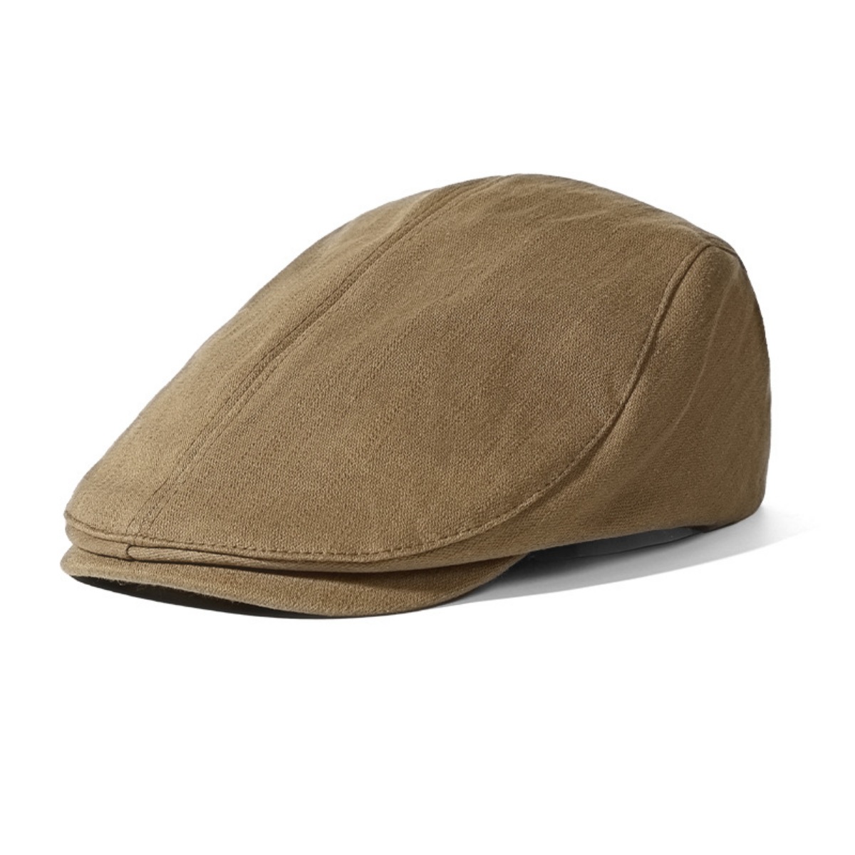 Classic Solid Color Newsboy Cap 5