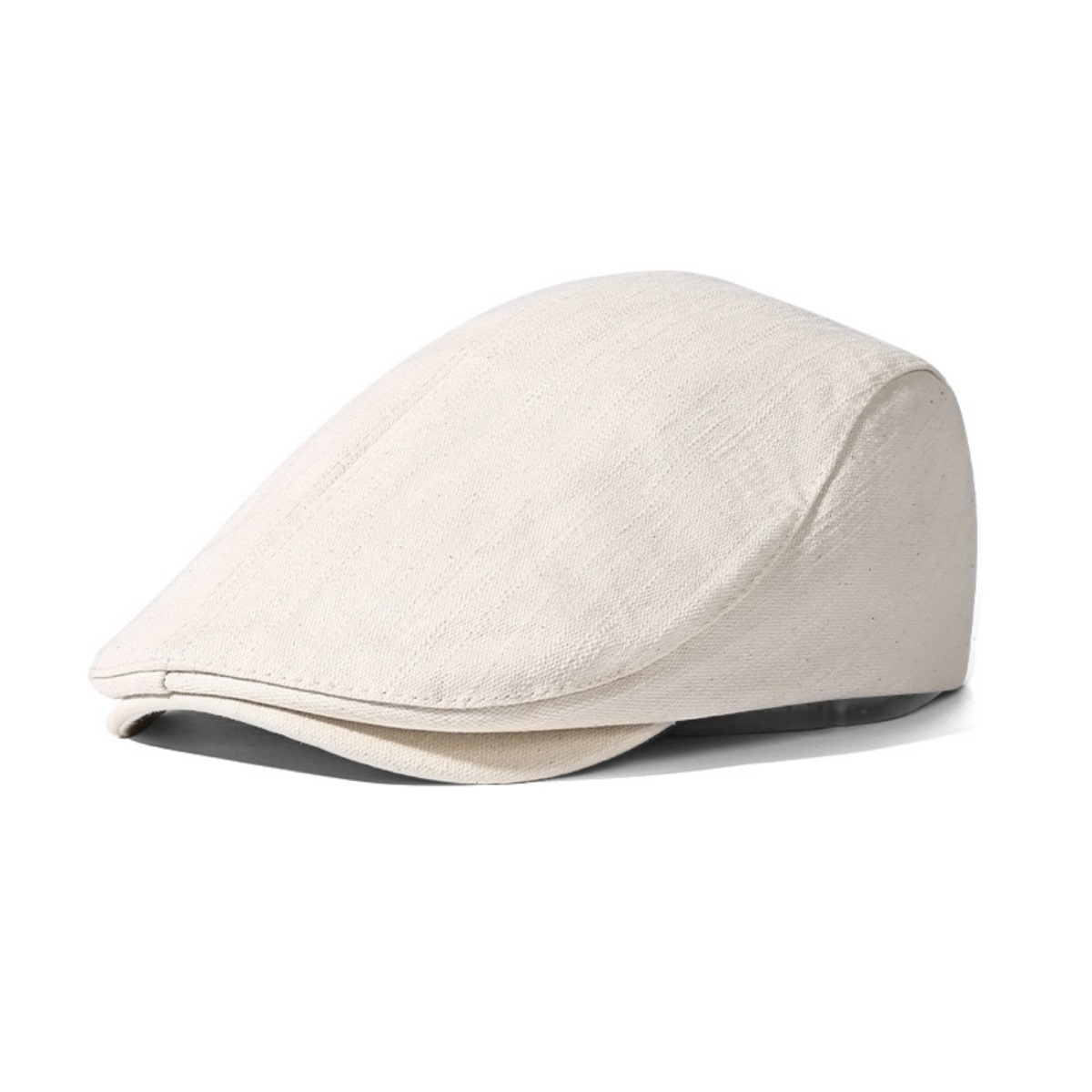 Classic Solid Color Newsboy Cap 1
