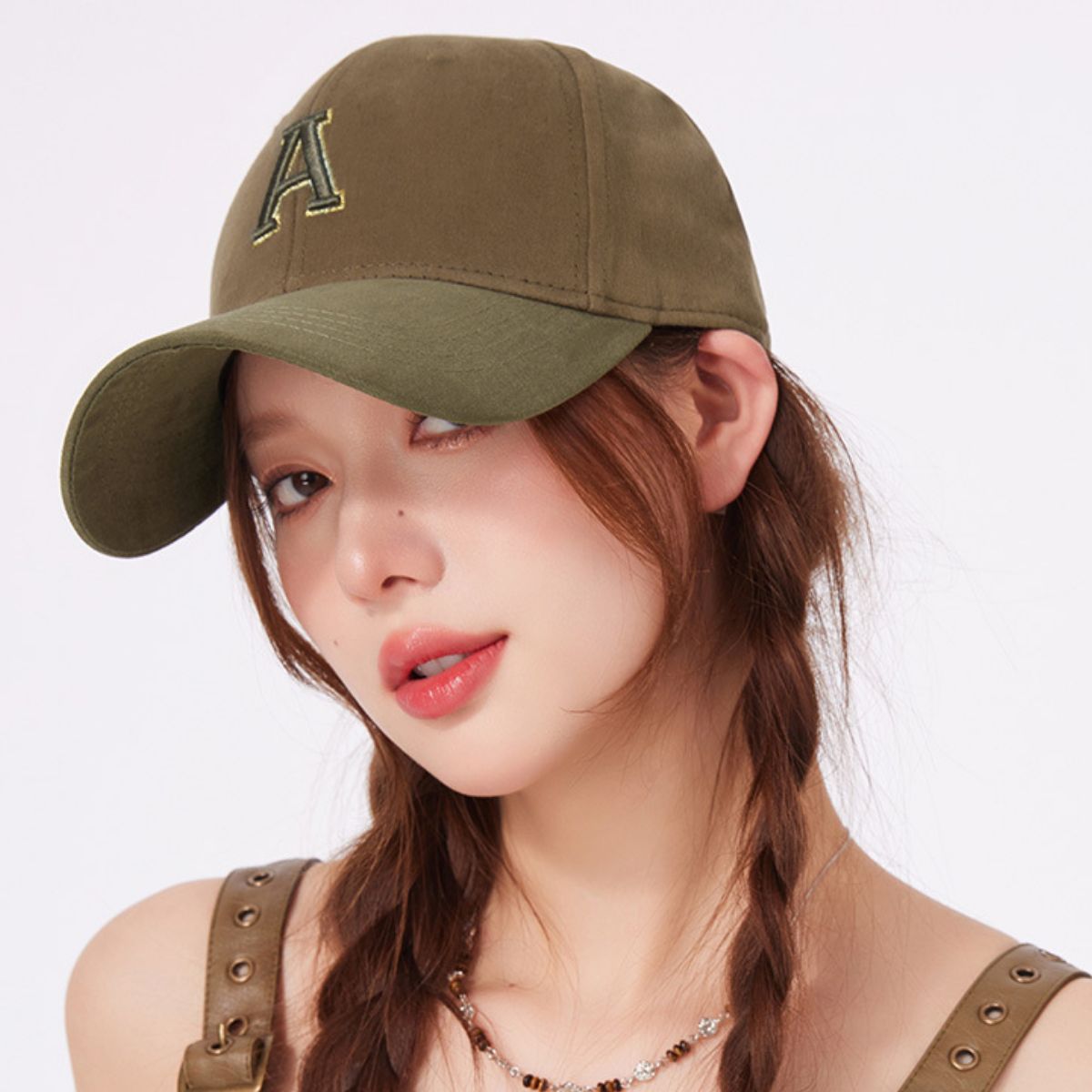 Embroidered Letter A Baseball Cap