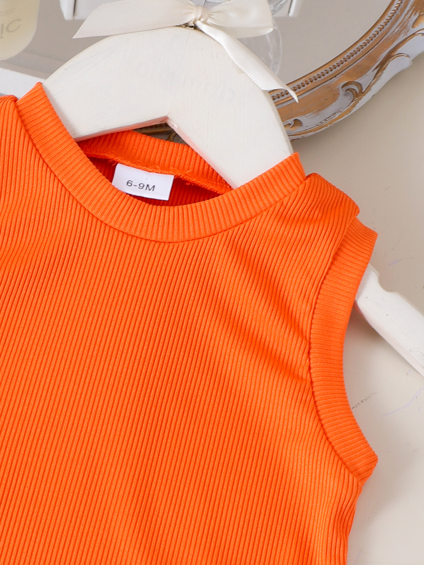 Children's Sleeveless Top & Bow Pants Set