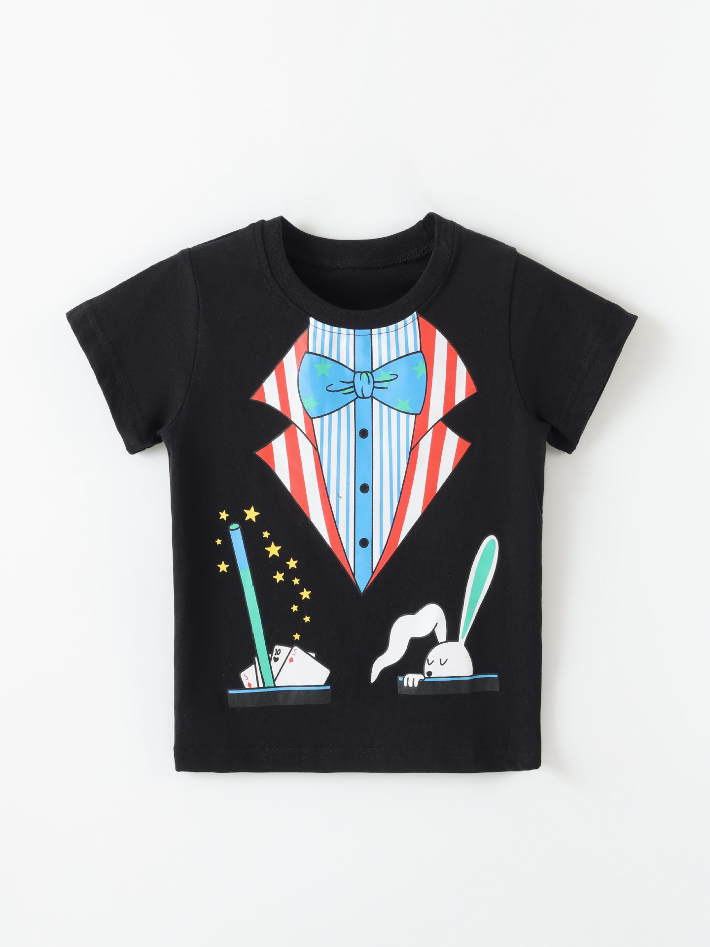 Children's Magician Costume Graphic Short Sleeve T-Shirt